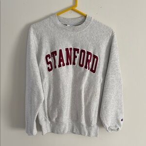 Champion Grey Stanford Crewneck